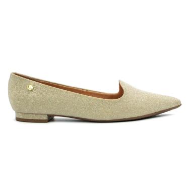 Imagem de Sapatilha Vizzano Feminina Salto Baixo Bico Fino Pelica 1206.261