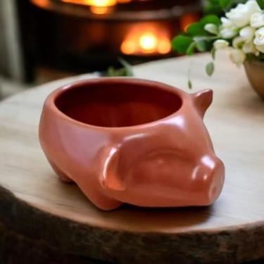 Imagem de Bowl Porco Caramelo Cerâmica Pequeno