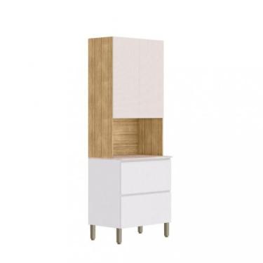 Imagem de Paneleiro Torre Quente 3 Portas 1 Gavetas Art Kits Parana - Kits Paran