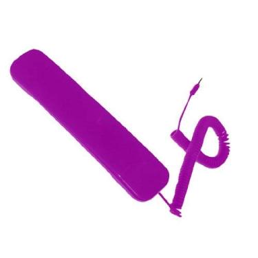 Imagem de Pyle Home PITP8PUR Aparelho pop estilo retrô para iPhone, iPad, iPod, Android, BlackBerry, outros celulares – Fácil de usar – Embalagem de varejo – Roxo