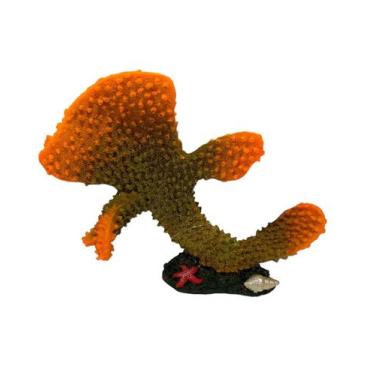Imagem de Enfeite De Resina Boyu Coral Sps Pavona Amarela(cw-139)