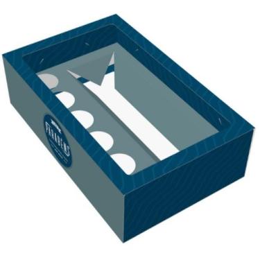 Imagem de Caixa Gaveta Ideia C Visor P Garrafa E Doce Parabens