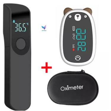 Imagem de Termômetro Digital Testa + Oxímetro Dedo Pediátrico  - SMALL BABY