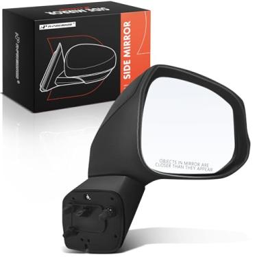 Imagem de A-Premium Espelho retrovisor manual do lado do passageiro - Compatível com Honda Civic 2012 2013 2014 2015 - Espelho retrovisor externo dobrável manual não aquecido - Substituição # 76208TR0A11