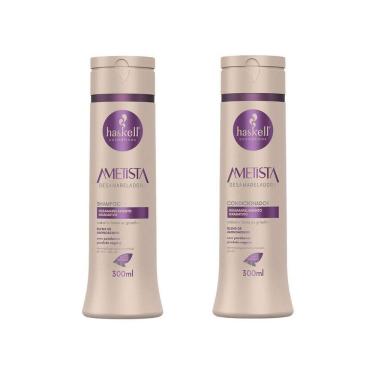 Imagem de Kit Shampoo + Condicionador 300Ml Desamarelador Ametista