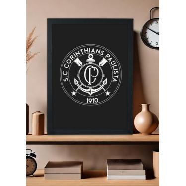 Imagem de Quadro Decorativo Corinthians Até Morrer 1910 - Com vidro - Spark Loja