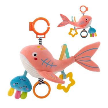 Imagem de Baleia mordedor pelúcia brinquedo bebe certificada pelo INMETRO Original