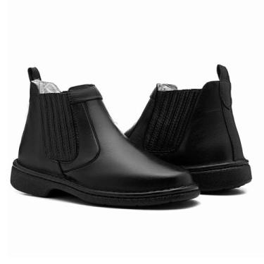 Imagem de Bota Ortopédica Anti Stress Em Couro Macio Confort - Kapell