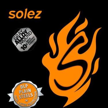 Imagem de Encordoamento para Guitarra Solez .010 - SLG10
