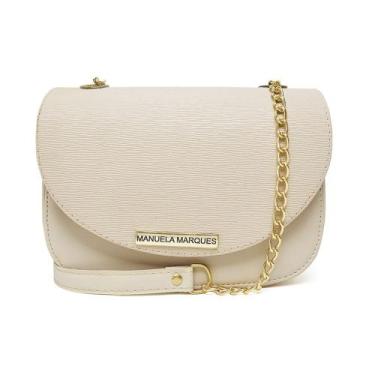 Imagem de Bolsa Feminina Flap Transversal Correntes Moderna Dia a Dia  - Manuela