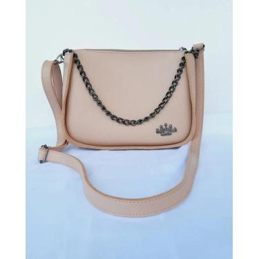 Imagem de Bolsa feminina média alça de mão e transversal  - Kamila Castro Bolsas
