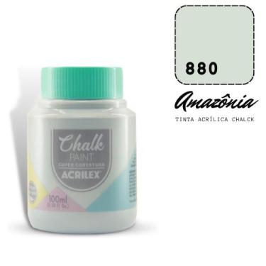 Imagem de Tinta Chalk Paint Acrilex 100ml 880 Amazonita