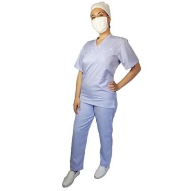 Imagem de Conjunto Hospitalar Scrub Pijama , Não Amassa, Seca Rápido ! - CARMONI