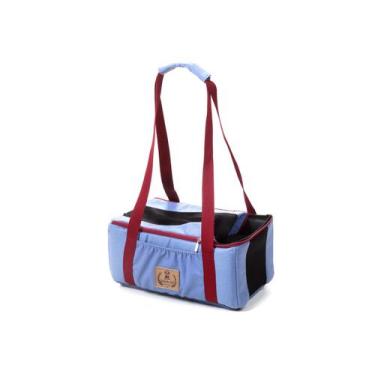 Imagem de Bolsa Índigo Blue para Cachorro e Gato Pet - Bichinho Chic, Púrpura, G