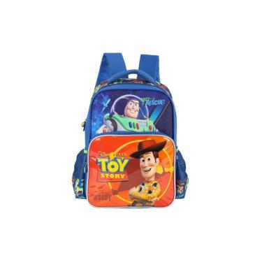 Imagem de Mochila Escolar De Costas Toy Story Buzz - Laranja