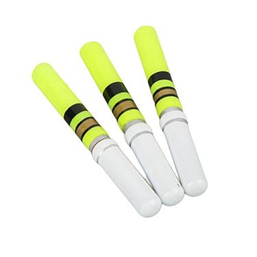 Imagem de Bóia de Pesca Noturna, Bóias de Pesca Luminosas, Bóias de Pesca de LED, Bóia de LED Luminosa, Cauda Flutuante Brilhante, 3 Unidades, Pesca Noturna Cilíndrica, Ferramentas de Vara