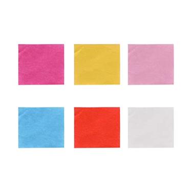 Imagem de Confete de papel quadrado colorido, restos de papel colorido misturado, papel dobrável quadrado de dupla face para projetos de artesanato de artes diy, crianças e adultos (2.5 * 2.5cm color)