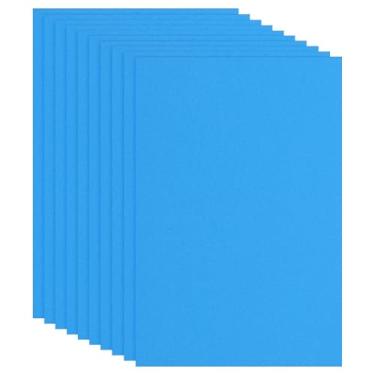 Imagem de PATIKIL Folha de espuma EVA não adesiva azul celeste, 30 x 20 cm, feltro de EVA de 2 mm de espessura para projetos de artesanato, 10 peças