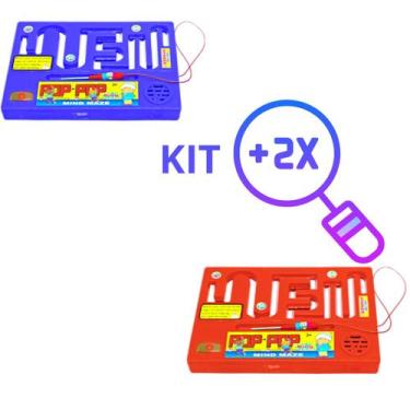 Imagem de 2 Jogos Sensorial Experimente a Emoção Passa e Repassa Infantil 2un - 