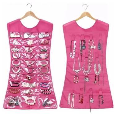 Imagem de Porta Bijuterias Organizador De Jóias Cabide