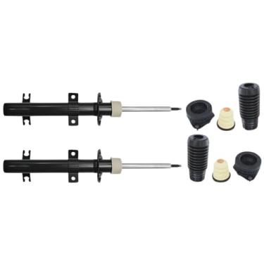 Imagem de PAR AMORTECEDOR DIANTEIRO + KIT BATENTE COIFA E COXIM ECO SPORT 4X2 2002 2003 2004 A 2012