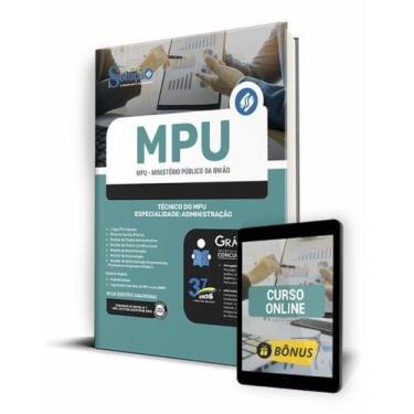 Imagem de Apostila MPU - Técnico do MPU - Especialidade: Administração - Editora