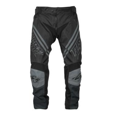 Imagem de Calça Motocross Infantil Menino Menina Brave Pro Tork Proteção, CINZA,