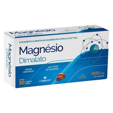 Imagem de Magnésio Dimalato (30 Cápsulas)-Unissex
