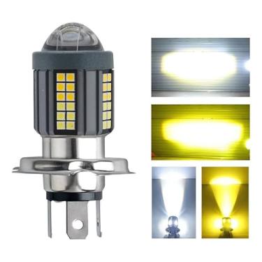 Imagem de 6500k Lampada Led H4 Projetor 360o Moto Carro Un