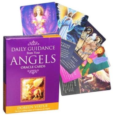 Imagem de Daily Guidance From Your Angels Oracle Deck Oráculo Orientação Diária 