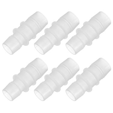 Imagem de PATIKIL 6 peças de acessórios de mangueira de plástico de 5/20.3 cm a 7/22.9 cm, acessórios para tubos redutores, adaptador de tubulação, kit de junta de emenda de união para sistema de ar gás água