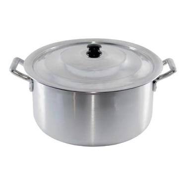 Imagem de Grande Panela Industrial de Alumínio 26 28cm (28cm)