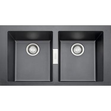 Imagem de Cuba franke dupla sobrepor sirius 86X51X20CM tectonite carbono 16781