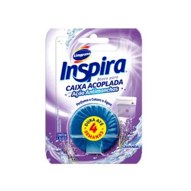 Imagem de DETERGENTE SANITÁRIO BLOCO PARA CAIXA ACOPLADA LAVANDA INSPIRA