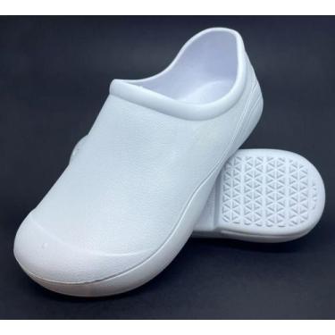 Imagem de Sapato profissional fechado eva enfermagem cozinha saúde farmácia limp