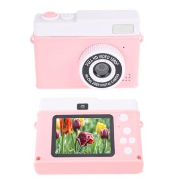 Imagem de Câmera retrô Digital Screen IPS 1080p Câmera de Vídeo Compacta para Meninos Meninos de 3 a 12 Anos (Rosa)