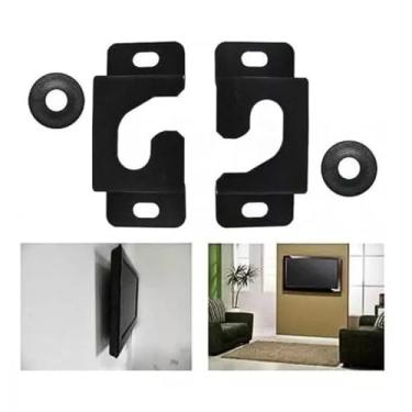 Imagem de Suporte Fixo Universal Para TV 13" A 70", Compatível Com Samsung, LG, LED, LCD, QLED, OLED, Aço Carbono, Fixo Na Parede, Marca VIVID BUYS