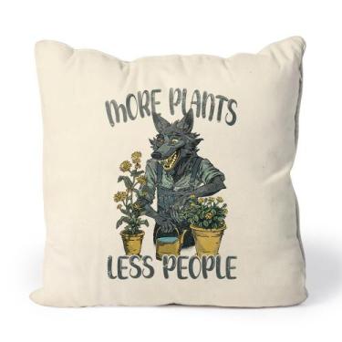 Imagem de Almofada More Plants Less People - Studio Geek