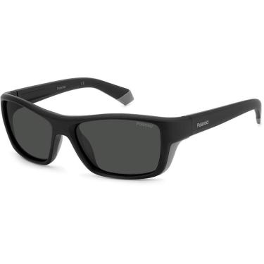 Imagem de Óculos de Sol Polaroid 7046 S 08A 57M9 Preto Polarizado - Preto - Único - Masculino-Masculino