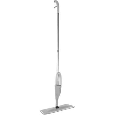 Imagem de Mop Spray com Reservatório Base Plana Cabo Extensível Rodo Flat Mop