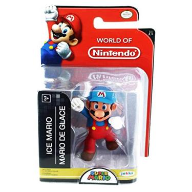 Imagem de Mini boneco do World of Nintendo Super Mario Ice Mario, 6,35 cm