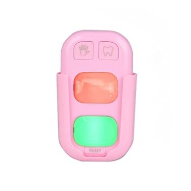 Imagem de Timer for Kids, 2 Minutes Teeth Brush Timer,20 Seconds Bathroom Hand Washing Timer, Color Indicator Light Stick on Bathroom Timer for Children Training Coach (Pink)