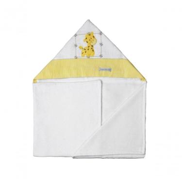 Imagem de Toalha De Banho Aveludada Girafa