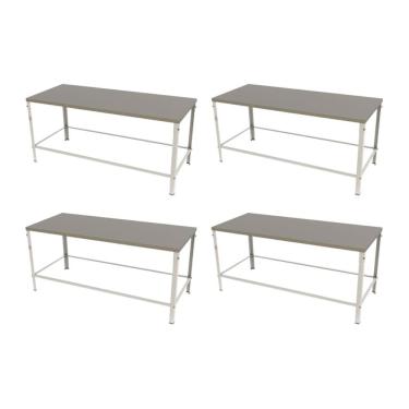 Imagem de Kit - 4 Mesa Panificadora Desmontável 800x870x1900 Mbr-018 - Braesi