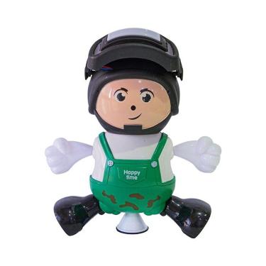 Imagem de Brinquedo Robô Roboy Menino Dançarino Infantil Com Luz Som