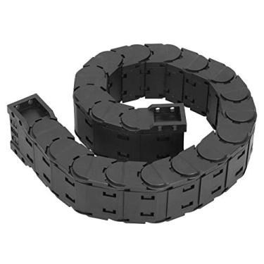 Imagem de Baixo Ruído, Transportador de Fio de Arrasto Totalmente Fechado Com Conjunto Destacável, Nylon PA66, 0,7 Metro Comprimento (D20*50)