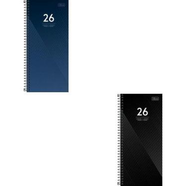 Imagem de Agenda 2024 Comercial Ideale Espiral Diária 208 Folhas Pacote com 05 -