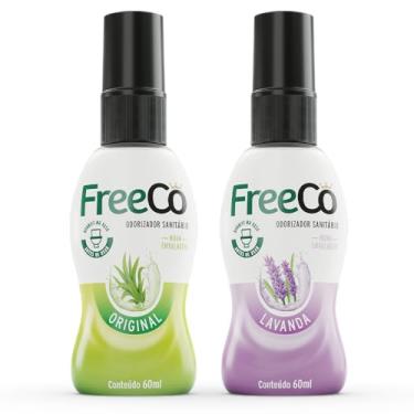 Imagem de Freecô Bloqueador De Odores Sanitários - Original 60ml + Lavanda 60ml