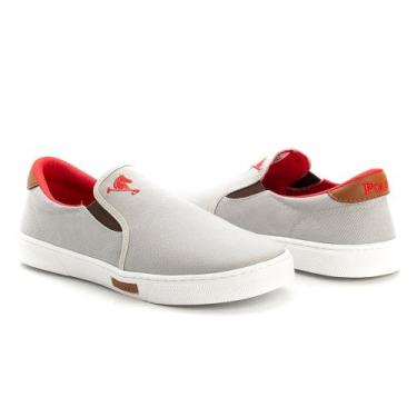 Imagem de Sapatenis Iate Polo Joy Masculino Slip, Cinza, 39