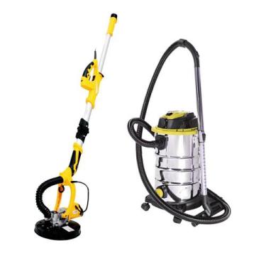 Imagem de Lixadeira Telescópica Parede E Teto MLP710H e Aspirador 30 Litros MAP3